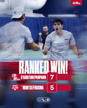 Image post by @olemissmtennis on Instagram