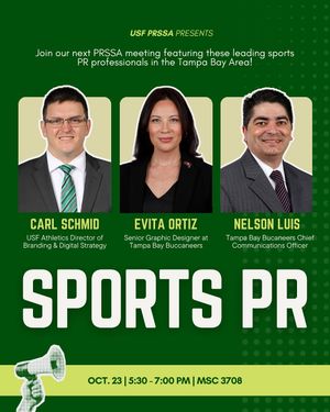 Image post by @usfprssa on Instagram