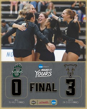 Image post by @uccsvolleyball on Instagram