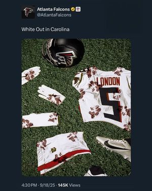 Image post by @CarolinaPanthers on Facebook