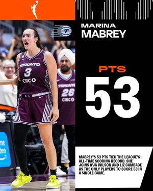 Image post by @wnba on Instagram