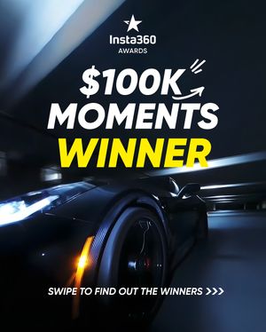 Image post by @insta360 on Instagram