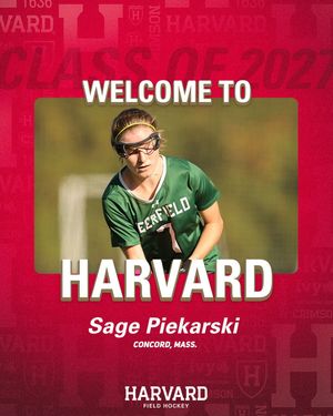 Image post by @harvardfieldhockey on Instagram
