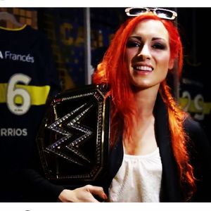 Image post by @beckylynchwwe on Instagram
