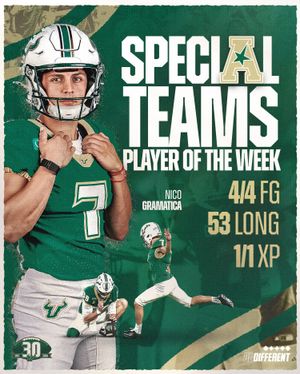 Image post by @usffootball on Instagram