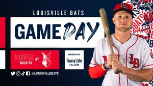 Image post by @LouisvilleBats on Twitter