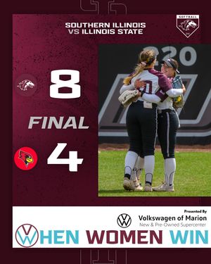 Image post by @siu_softball on Instagram