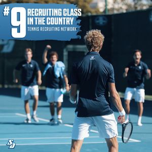 Image post by @usd_tennis on Instagram