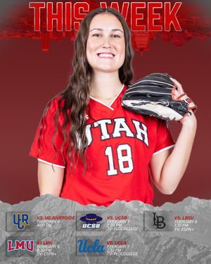 Image post by @Utah_Softball on Twitter