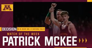 Image post by @gopherwrestling on Instagram