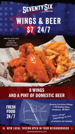 Video post by @Seventy Six Taverns on Facebook
