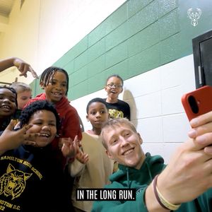 Image post by @milwaukeebucks on Facebook