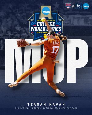Image post by @USASoftballWNT on Twitter/X