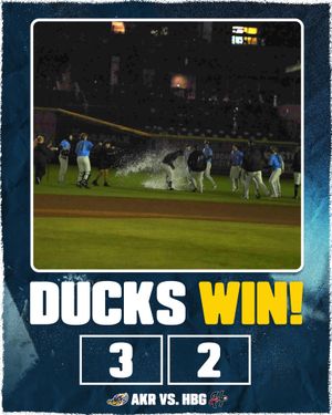 Image post by @akronrubberducks on Instagram