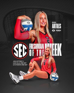 Image post by @ugavolleyball on Instagram