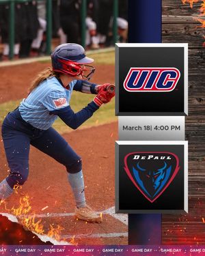 Image post by @uic_softball on Instagram
