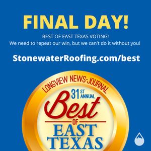 Image post by @stonewaterroofing on Instagram