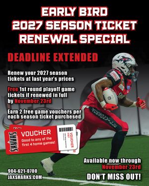Image post by @jaxsharks on Instagram