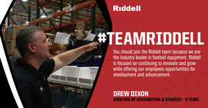 Image post by @RiddellSports on Twitter