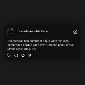 Image post by @frasesdeumpublicitario on Instagram