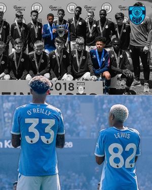 Image post by @manchestercityus on Facebook