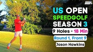 Video post by @speedgolfwithhawk on YouTube