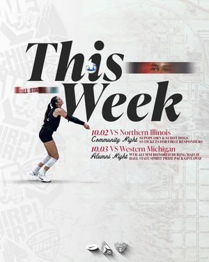 Image post by @ballstatewvb on Instagram