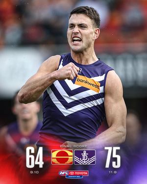 Image post by @AFL on Twitter/X