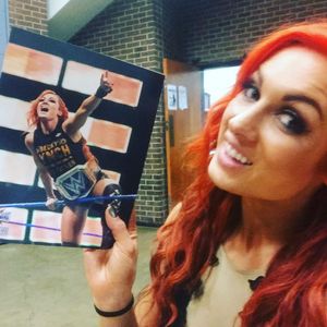 Image post by @beckylynchwwe on Instagram