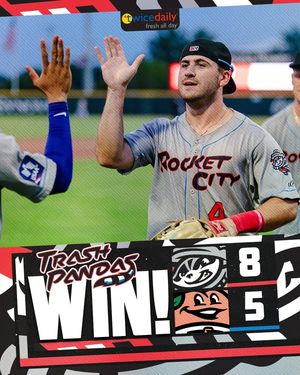 Image post by @trashpandasbaseball on Facebook