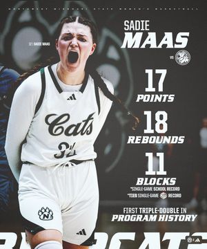 Image post by @nwbearcatwbb on Twitter