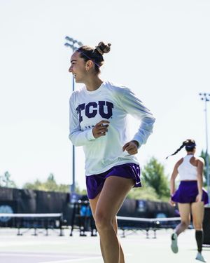 Image post by @tcuwomenstennis on Instagram