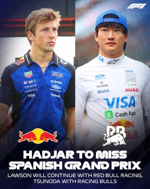 Image post by @f1 on Instagram