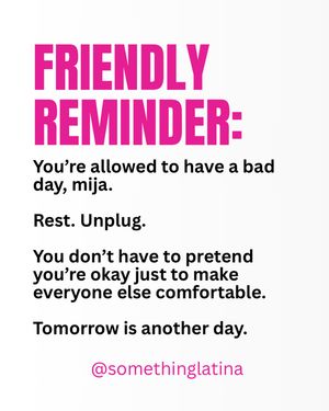 Image post by @somethinglatina on Instagram