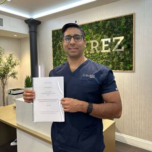 Image post by @drrezdental on Facebook