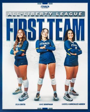 Image post by @ithacavolleyball on Instagram