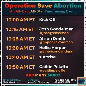 Image post by @shoutyourabortion on Instagram