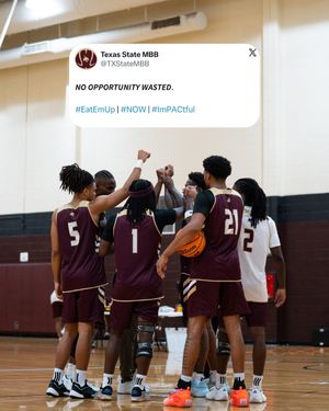 Image post by @txstatembb on Instagram