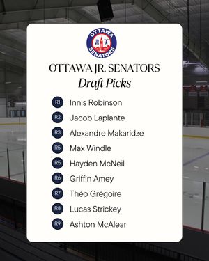 Image post by @OttawaJrSens on Twitter