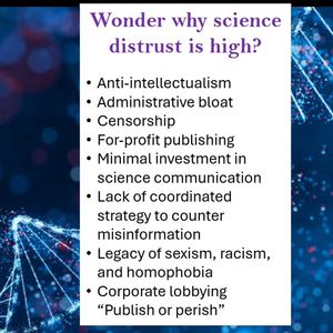 Image post by @feministscience on Instagram