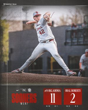 Image post by @ou_baseball on Instagram
