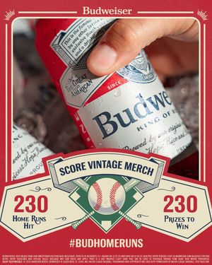 Image post by @budweiserusa on Twitter