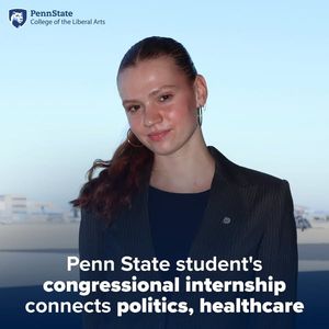 Image post by @PennStateLiberalArts on Facebook