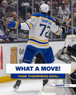 Image post by @buffalosabres on Instagram