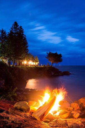 Image post by @breezypointcabins on Facebook