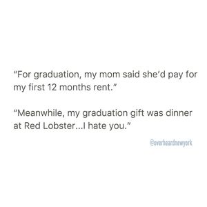 Image post by @overheardnewyork on Instagram