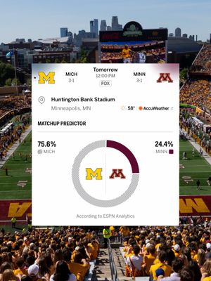 Image post by @michigan__football on Instagram