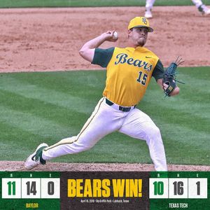 Image post by @baylorbaseball on Instagram