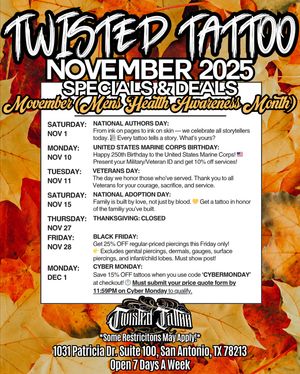 Image post by @twistedtattootx on Instagram