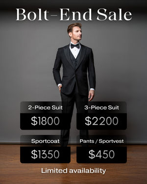 Image post by @greenfieldsuits on Instagram